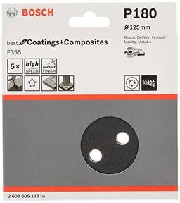 Bosch Disco Lixa F355 Best Coating&Composite 125Mm G180