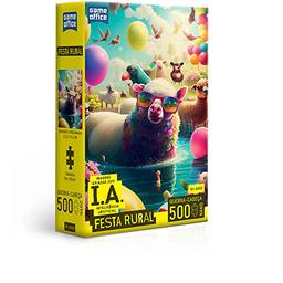 IA: Festa Rural - Quebra-cabeça - 500 peças nano - Toyster Brinquedos