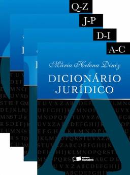 Dicionário jurídico - 4 volumes - 3ª edição de 2012 - 3ª edição de 2012
