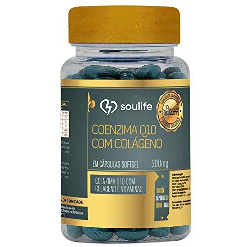 Coenzima Q10 com Colágeno - 90 cápsulas - Soulife