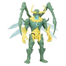 Boneco Marvel Mech Strike Monster Hunters, Figura de 15 cm - Loki - F4804 - Hasbro, Verde e dourado