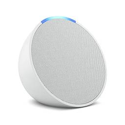 Apresentamos o Echo Pop | Smart speaker compacto com som envolvente e Alexa | Cor Branca