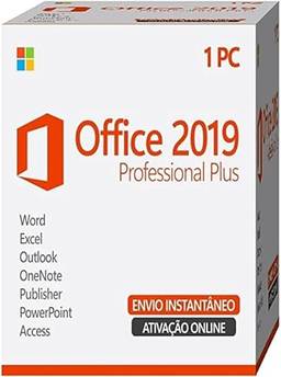 Office 2019 Pro Plus Vitalícia - Chave/Licença