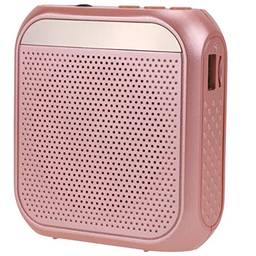 Amplificador de mini voz portátil recarregável da BESPORTBLE com microfone para professores que cantam treinadores apresentando ouro rosa, Rose Gold, 9.2 * 8.4 * 2.8cm