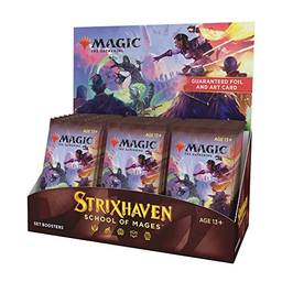 Magic: The Gathering | Strixhaven: Escola de Magos |Pacote de Booster de Colecionador | 30 boosters (360 cards) | Inglês
