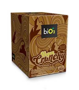Vegan Crunchy Bar Caramelo e Cacau, Bio2, 10X 28G