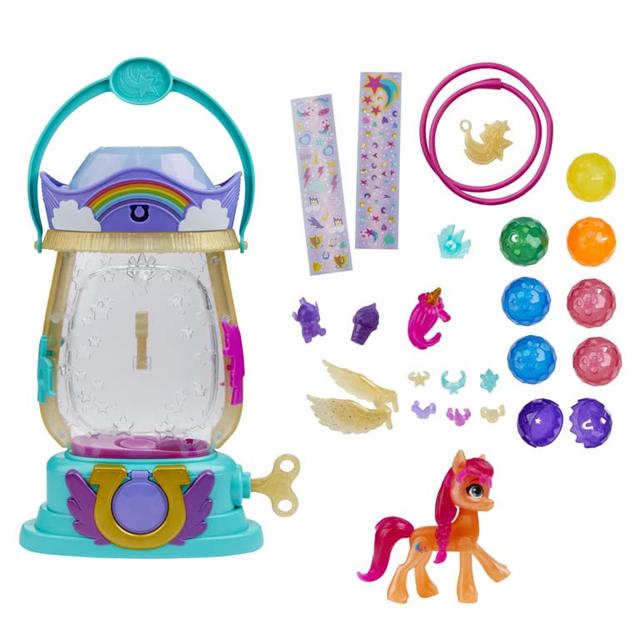 Conjunto My Little Pony: A New Generation Movie Lanterna Surpresa Brilhante Sunny Starscout - F3329 - Hasbro, Cores diversas