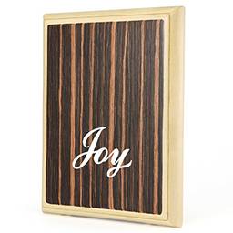 Joy 101 Pad Series Cajon com veias de ébano e corpo de madeira de bétula, mini (JOY101)