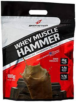 Whey Muscle Hammer (900G) - Sabor Chocolate, Body Action