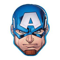 Almofada Infantil Transfer Avengers Capitão América 30 cm x 40 cm Com 1 peça - Produto Importado