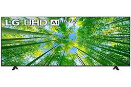 Smart TV LED 75" 4K UHD LG 75UQ801COSB.BWZ - IA LG ThinQ, Alexa built-in