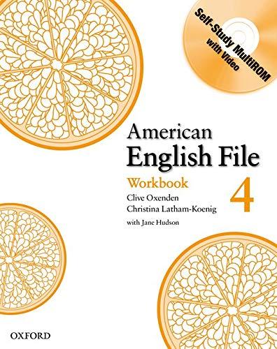 American English File Level 4: American English File 4 [With CDROM]: with Multi-Rom
