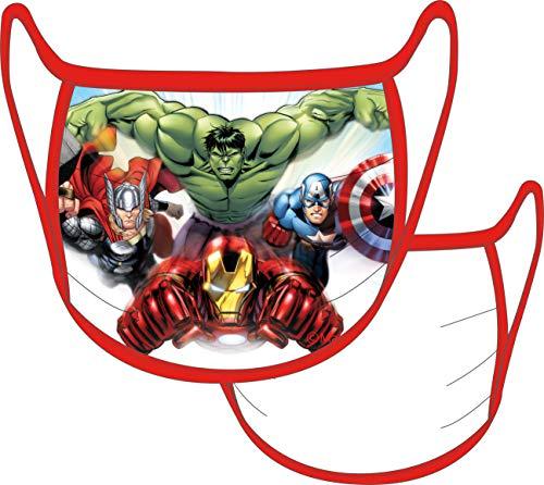 Máscara Avengers com tripla camada de proteção, Original, Infantil