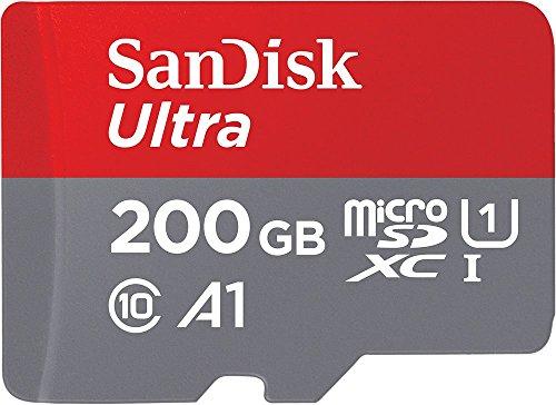 Cartão Micro SD SanDisk Ultra com Adaptador 200GB