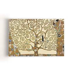Quadro A Árvore da Vida Gustav Klimt Canvas 120x80cm