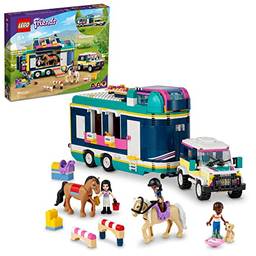 41722 LEGO® Friends Trailer de Apresentações de Cavalos; Kit de Construção (989 peças)