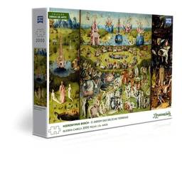 Hieronymus Bosch: O Jardim das Delícias Terrenas - Quebra-cabeça - 2000 peças - Toyster Brinquedos