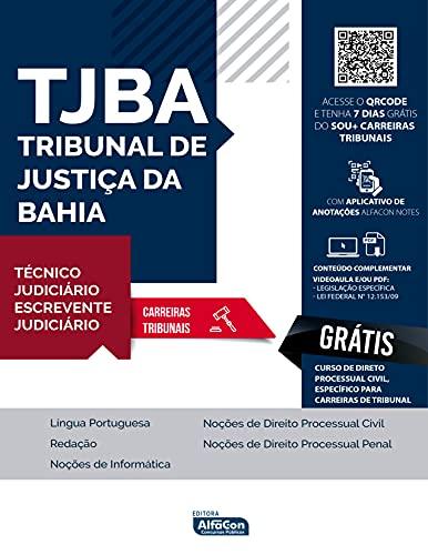 Técnico Judiciário e Escrevente Judiciário Tribunal de Justiça da Bahia - TJ BA: Volume 1