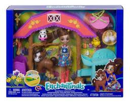 Brinquedo Enchantimals Aventuras Na Fazenda Da Mattel Gjx23