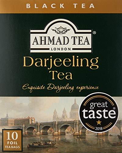 Chá Preto Darjeeling Ahmad Tea London 10 Unidades de 20g