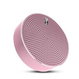 Caixa De Som Speaker Estereo Metalico Bluetooth Eas055m-7 - Rosa