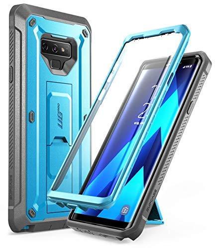 SUPCASE Unicorn Beetle PRO Series, Capa Protetora para Samsung Galaxy Note 9 2018, Capa de Coldre Robusta de Corpo Inteiro com SP (Azul)