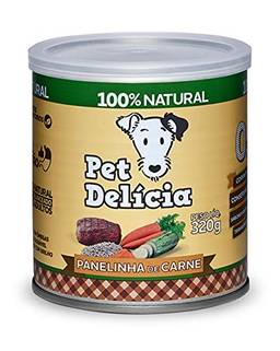 Pet Delícia Natural Fácil Digestão Panelinha de Carne 320g Pet Delícia Raça Adulto, Sabor Carne 320g