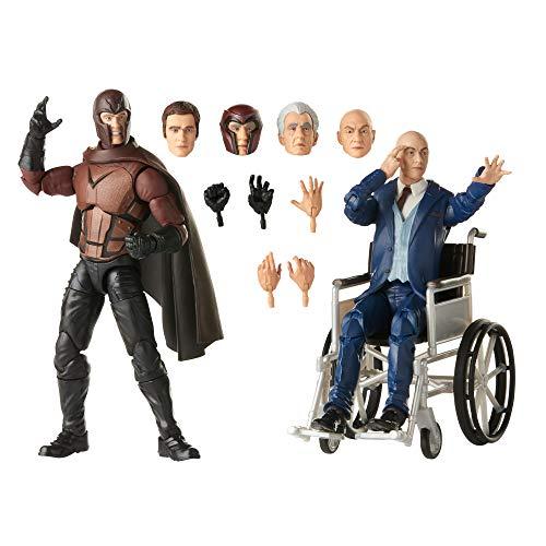 Boneco Marvel Legends Series - Figuras Magneto e Professor X - E9290 - Hasbro