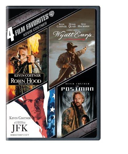 4 Film Favorites: Kevin Costner (Robin Hood: Prince of Thieves, Wyatt Earp, The Postman, JFK)