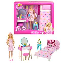 Barbie O Filme Conjunto de Brinquedo Quarto dos Sonhos para crianças a partir de 3 anos