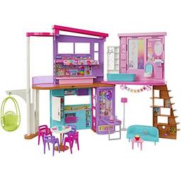 Barbie Casa de bonecas Malibu, HCD50, Multicolor