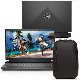 Notebook Gamer Dell G15-i1200-M10BP 15.6" FHD 12ª Geração Intel Core i5 8GB 256GB SSD NVIDIA RTX 3050 Win 11 com Mochila