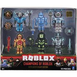 Roblox - 6 Figuras de 7cm - Campeões - Edição de Aniversário