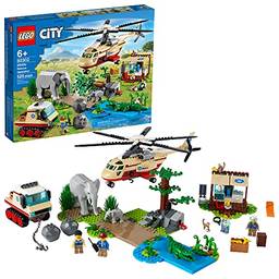 LEGO® City Operação de Resgaste da Vida Selvagem