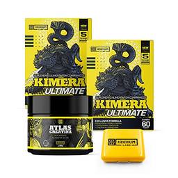 Kit 2x Kimera Ultimate + Creatina 90g + Porta Cáps