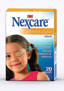 Nexcare, 3M, Protetor Ocular 3m Nexcare Infantil com 20 unidades