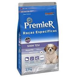Ração Premier Raças Específicas Shih Tzu para Cães Filhotes - 2,5kg Premier Pet Filhotes