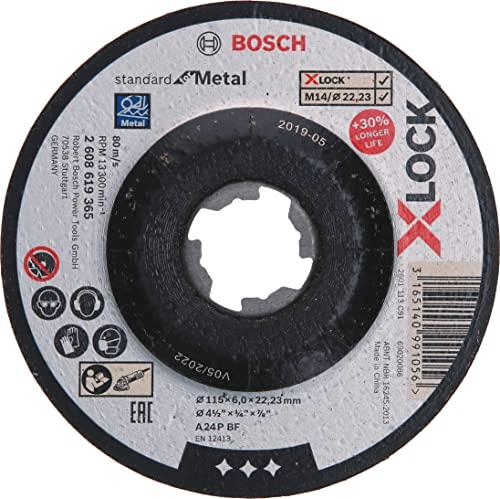 Disco de Desbaste X-LOCK Bosch Standard for Metal 115x6,0mm