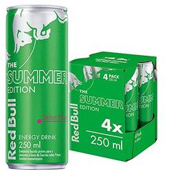 Energético Red Bull Energy Drink, Summer Pitaya, 250 ml (4 latas)