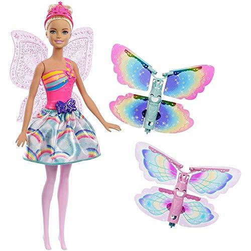 Boneca Barbie Dreamtopia Fada Asas Voadoras - FRB08 - Mattel