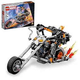 LEGO Marvel Robô Motoqueiro Fantasma e Motocicleta 76245 (264 Peças); Conjunto de Construção