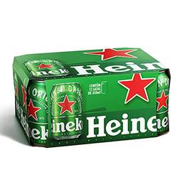 Cerveja Heineken Lata 350ml - 12 unid.