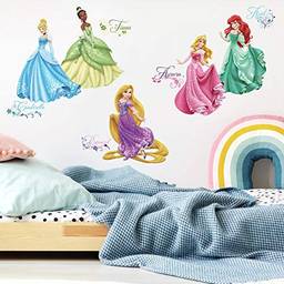 RoomMates RMK2199SCS Decalques de parede de estreia real das Princesas Disney