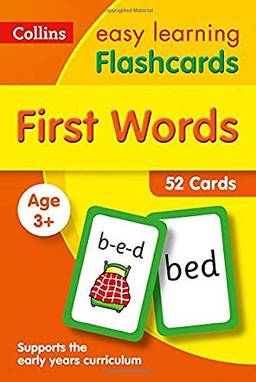 First Words Flashcards: Ideal for home learning