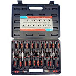 KKcare ZX001 23 peças kit de ferramentas de remoção de terminal elétrico de liberação de conector conjunto de ferramentas de reparo automático