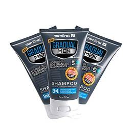 Shampoo Escurecedor de Cabelo Gradual Men | Menfirst (3x)