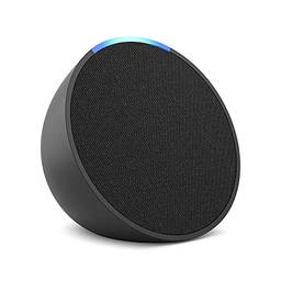 Apresentamos o Echo Pop | Smart speaker compacto com som envolvente e Alexa | Cor Preta