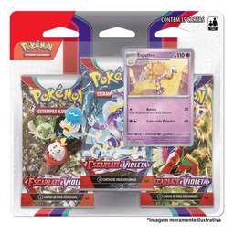 Triple Pack Pokémon Espathra Escarlate E Violeta 1