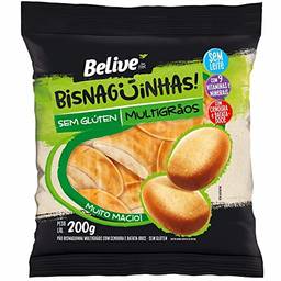 Belive BISNAGUINHAS - Multigraos Sem gluten, 200g