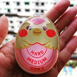 Temporizador P/Cozimento De Ovos Mole/Médio/Duro - Egg Timer